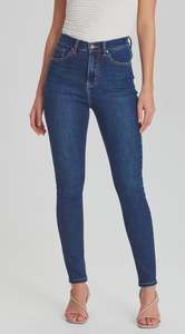 Veronica New Elastic Jean - Dark Blue