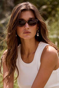 Barcelona Brown Tort Sunglasses