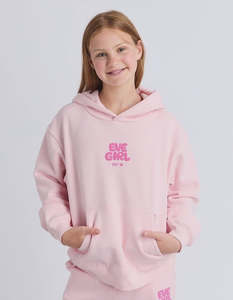 Eve Girl Sports Club Hoodie - Pale Pink 3-7
