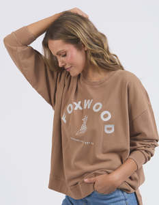 Sweatshirts Hoodies: Effortless Crew - Toasted Coconut