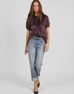 Storm: Splash Print Top - Multi