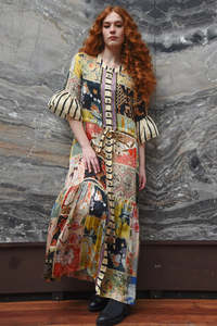 New Arrivals: Get Into Character Dress - Sqaures