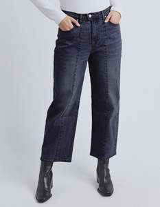 Ambrose Barrel Jean - Dark Blue