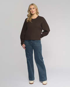 Juno Sweater - Chocolate