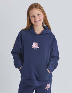 Eve Girl Sport Club Hoodie - Navy (3-7)