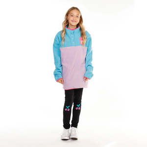 Girls Adventure Fleece - Turquoise Purple