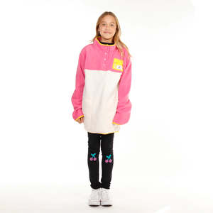 Childern: Girls Adventure Fleece - Pink Cream