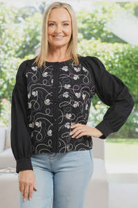New Arrivals: Alina Top-Flower Thread