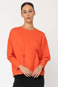 New Arrivals: Comet Top - Orange