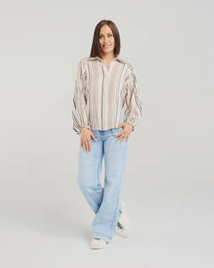 New Arrivals: Marigold Shirt - Mist Lines