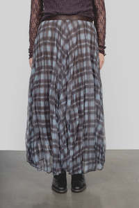 New Arrivals: Antler Plaid Skirt - Bounty