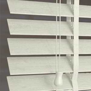 Natural Wood Venetian Blinds - Plain Color