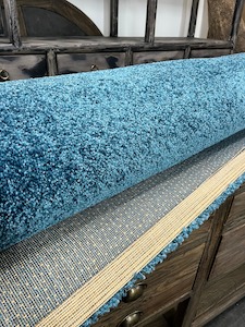 Synthetic Fibre Rugs: Opale Turquoise Poly Rug