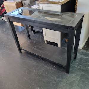 New Arrival Farmhouse: Bach Style Console Table - Black wash