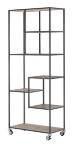 New Arrival Farmhouse: Country Style Metal Bookshelf