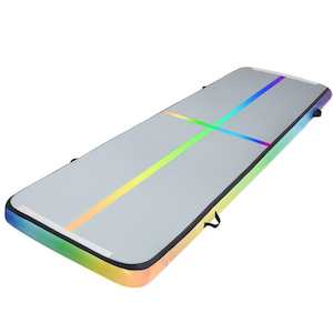 Sports And Fitness: Everfit 4X1X0.2M Air Track Inflatable Tumbling Mat Gymnastics Yoga Mat