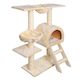i.Pet Cat Tree Trees Scratching Post Scratcher Condo Tower House Bed Beige 100cm