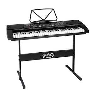 Audio And Video: ALPHA 61 Keys LED Electronic Piano Keyboard