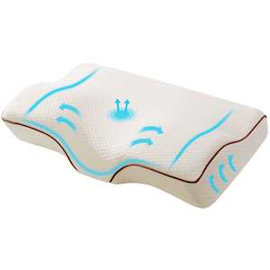 Home And Garden: Giselle Memory Foam Pillow Neck Pillows Contour Rebound Pain Relief Support