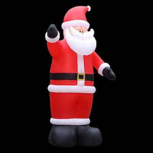 Festive Goods: Jingle Jollys 5M Christmas Inflatable Santa Decorations Outdoor Air-Power Light