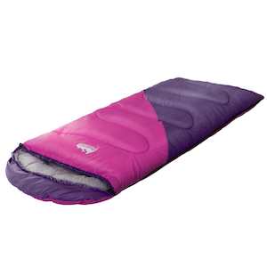 Outdoor Equipment And Tools: Weisshorn Sleeping Bag Bags Kid 172cm Camping Hiking Thermal Pink