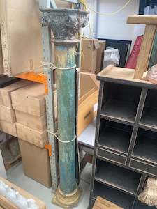 Assorted Furniture: Indian Teak Pillar #3