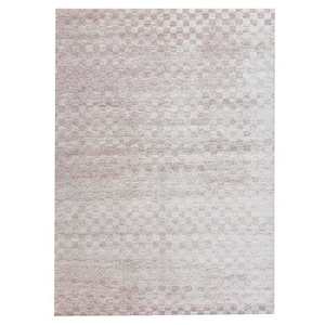 Rugs: Russo Check Vieuxrose Rug 200x290cms