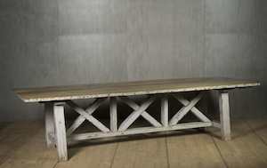 Final Reduction - Boatwood Dining Table 2.2m