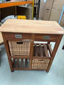Teak Console