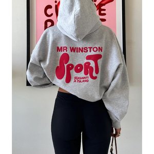 Mr Winston Puff Hooded Sweat 'Costanza Edition' (Cherry)