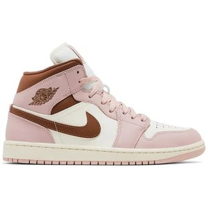 Jordan 1 Mid Pink Oxford Brown (W)