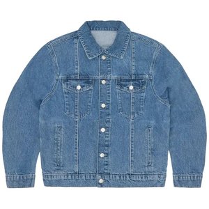 Corteiz: Corteiz C-Star Denim Trucker Jacket 'Blue'