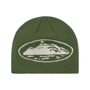 Corteiz: Corteiz Alcatraz Skully (Forest Green/Cream)