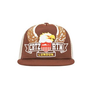 Corteiz Dipset Trucker Hat (Brown)