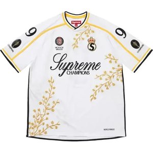Supreme Floral Soccer Jersey 'White'