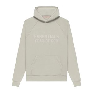 Fear of God Essentials Hoodie Smoke