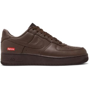 Nike Air Force 1: Nike Air Force 1 Low x Supreme 'Box Logo' (Baroque Brown)