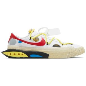 Off White: Nike Blazer Low Off-White University Red
