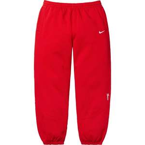 Nike Clothing: Supreme x Nike Sweatpant 'Red' (SS25)