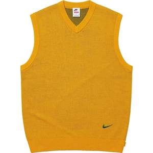 Supreme x Nike Sweater Vest 'Yellow' (SS25)