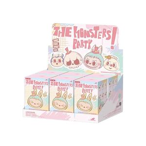 Collectables: Pop Mart Labubu The Monsters Party Series Reversible Plush Doll Sealed Case (6 Blind Box)