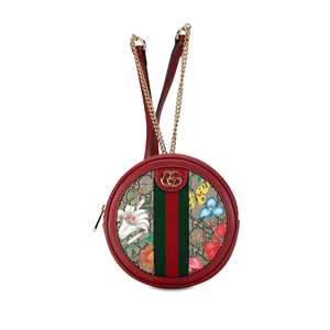 Gucci Ophidia Backpack GG Flora Mini Red