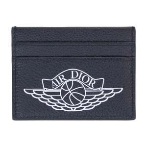 Dior x Jordan Wings Card Holder (4 Card Slot) Navy