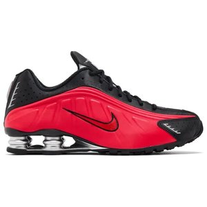 Nike Shox R4 University Red Black Metallic Silver