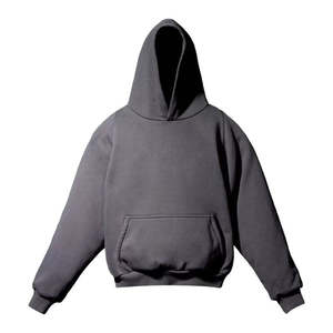Yeezy X Gap: Yeezy x Gap Engineered by Balenciaga Logo Shrunken Hoodie 'Black'