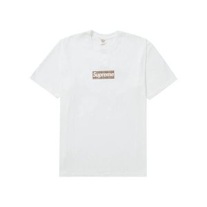 Burberry: Supreme Burberry Box Logo Tee White