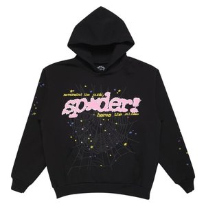 Sp5der P*NK V2 Hoodie 'Black' (SS23)
