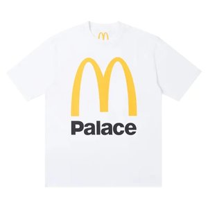 Palace x McDonald's Logo T-Shirt 'White'