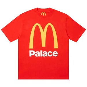 Palace x McDonald's Logo T-Shirt 'Red'