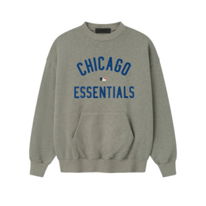 Fear of God Essentials Cubs Sport Crewneck Concrete Heather